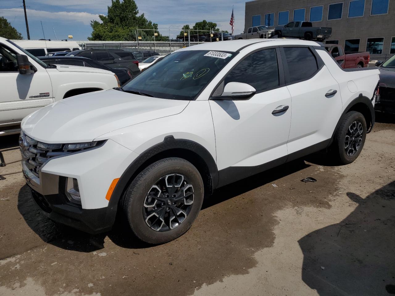2022 HYUNDAI SANTA CRUZ SEL VIN:5NTJB4AE9NH026706