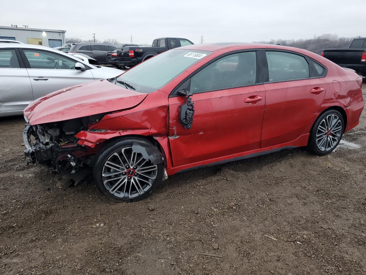 2022 KIA FORTE GT VIN:3KPF44AC8NE464621