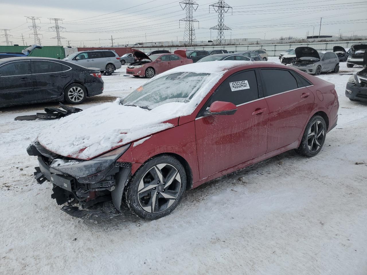 2023 HYUNDAI ELANTRA LIMITED VIN:KMHLN4AJ5PU049268