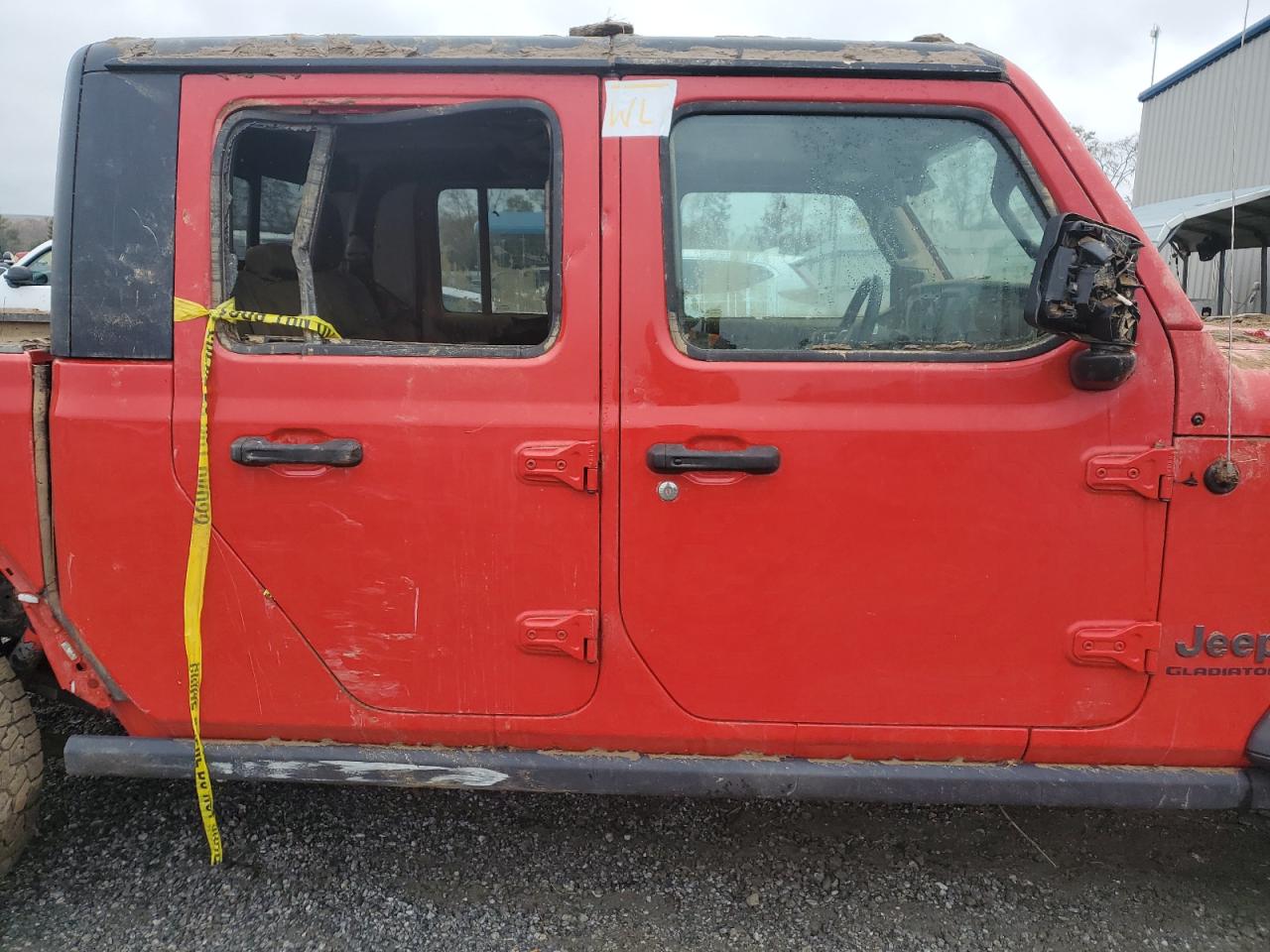 2022 JEEP GLADIATOR RUBICON VIN:1C6JJTBG8NL109591