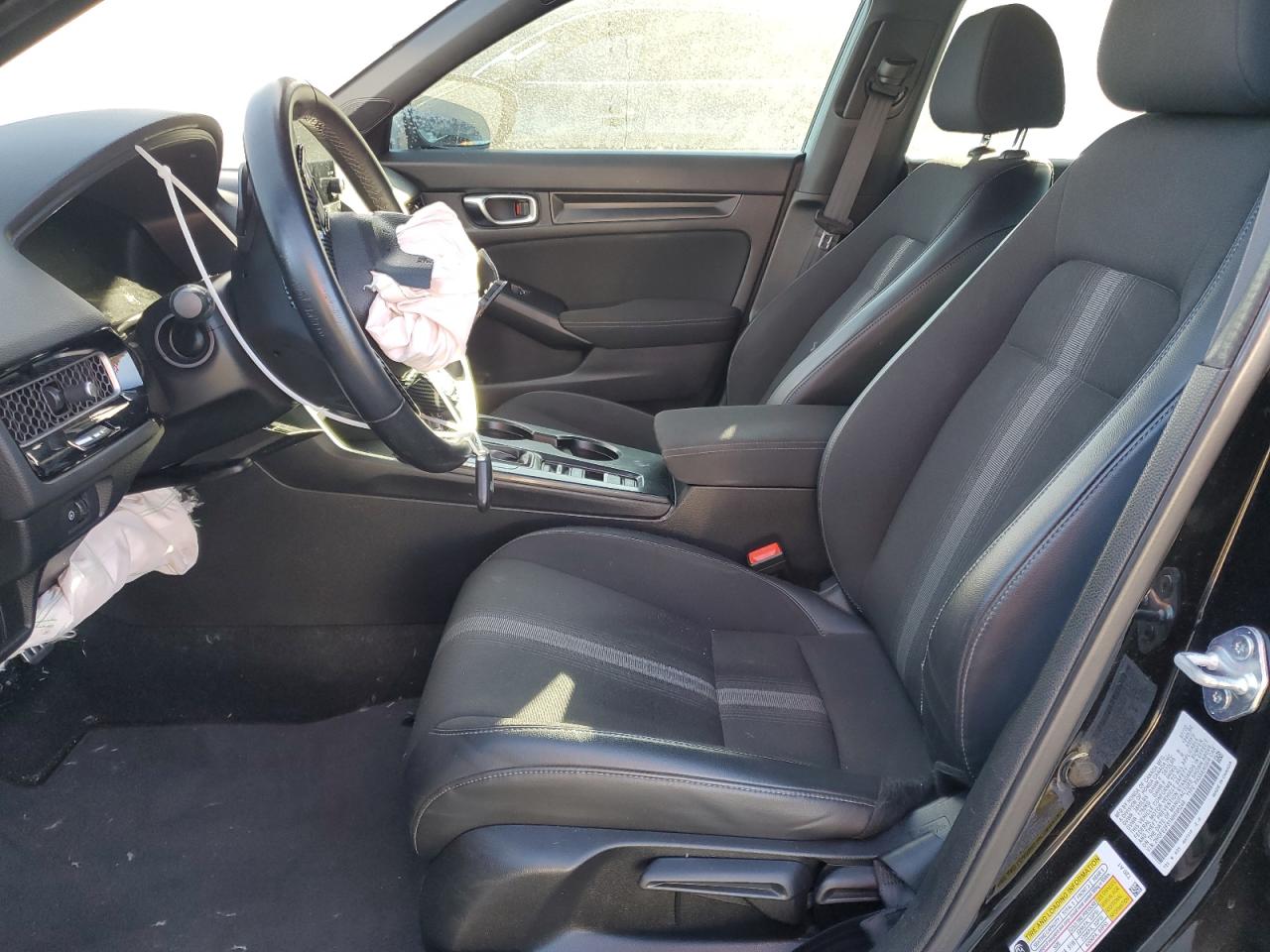 2022 HONDA CIVIC SPORT VIN:2HGFE2F51NH596248