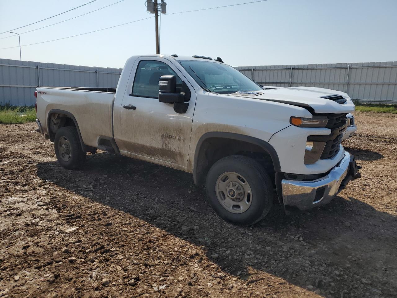 2024 CHEVROLET SILVERADO K2500 HEAVY DUTY VIN:1GC3YLEY1RF354321