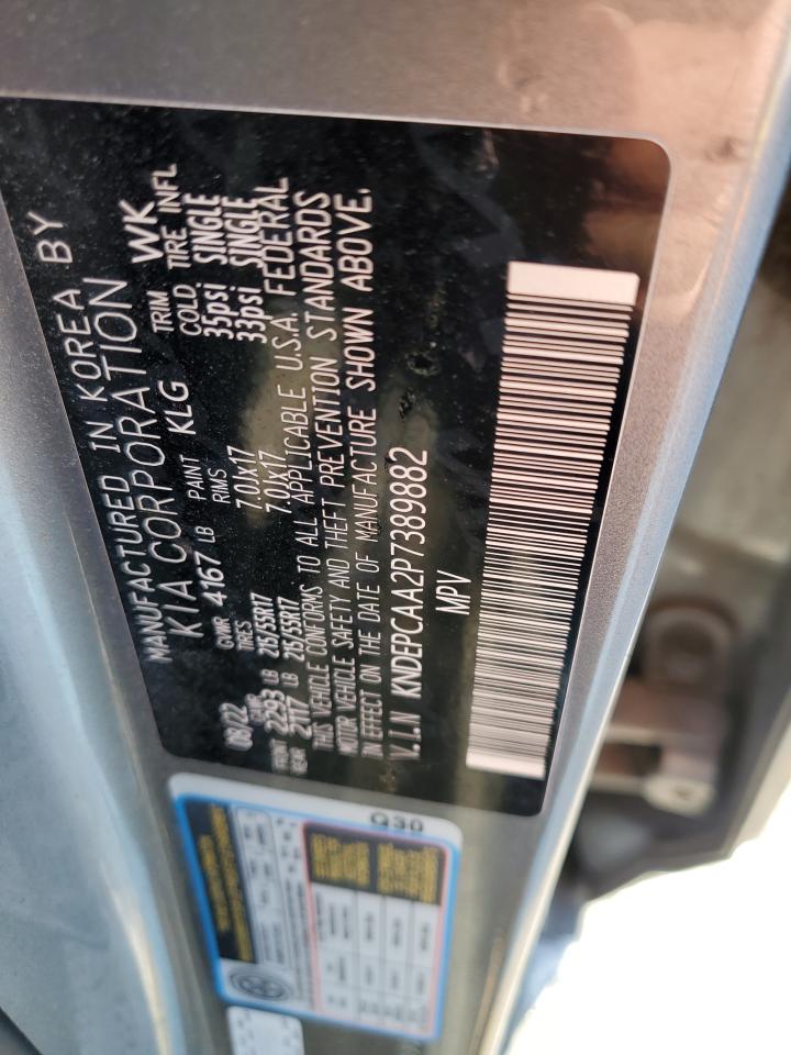 2023 KIA SELTOS LX VIN:KNDEPCAA2P7389882