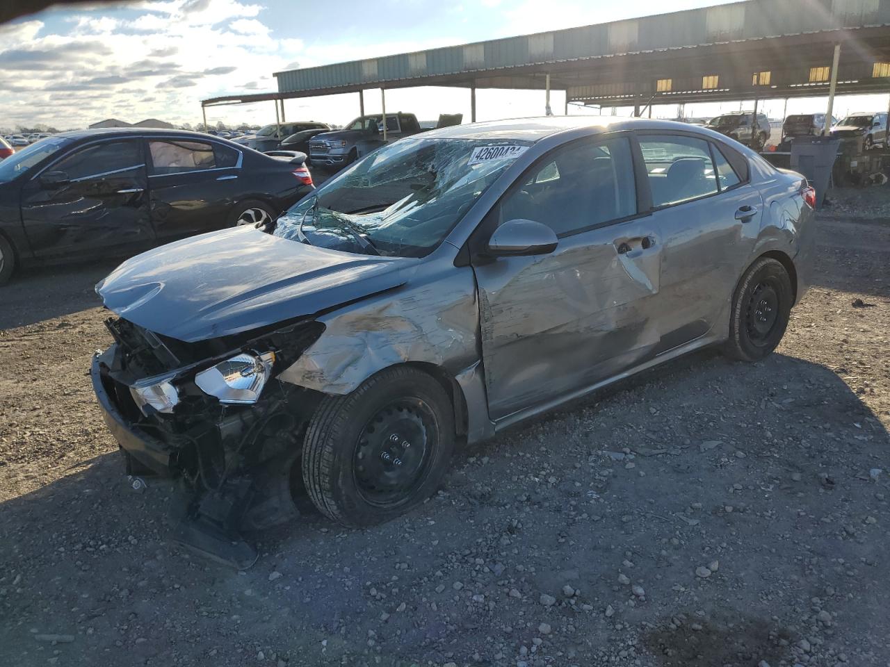 2022 KIA RIO LX VIN:3KPA24AD3NE434340