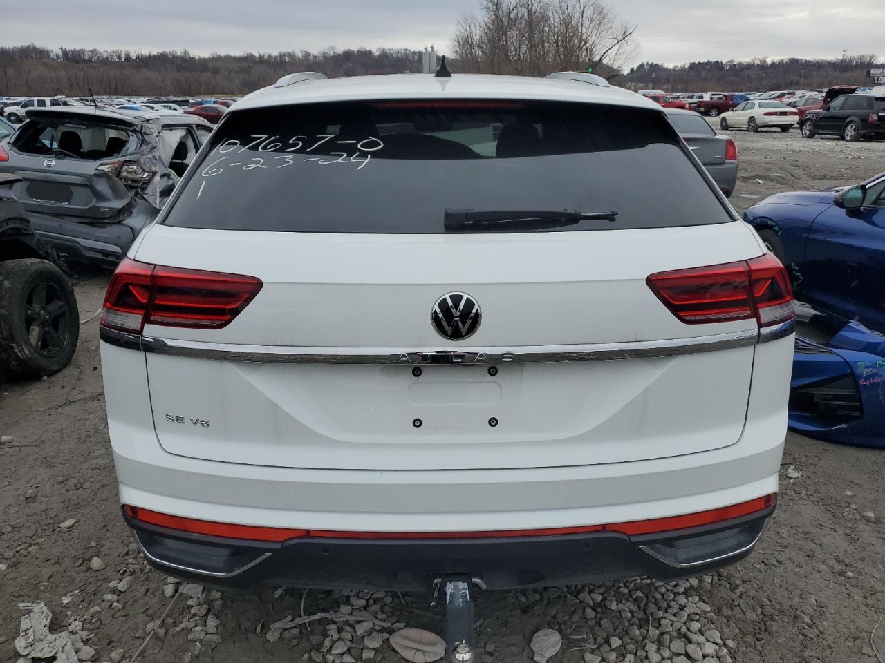 2022 VOLKSWAGEN ATLAS CROSS SPORT SE VIN:1V2JE2CA5NC205078