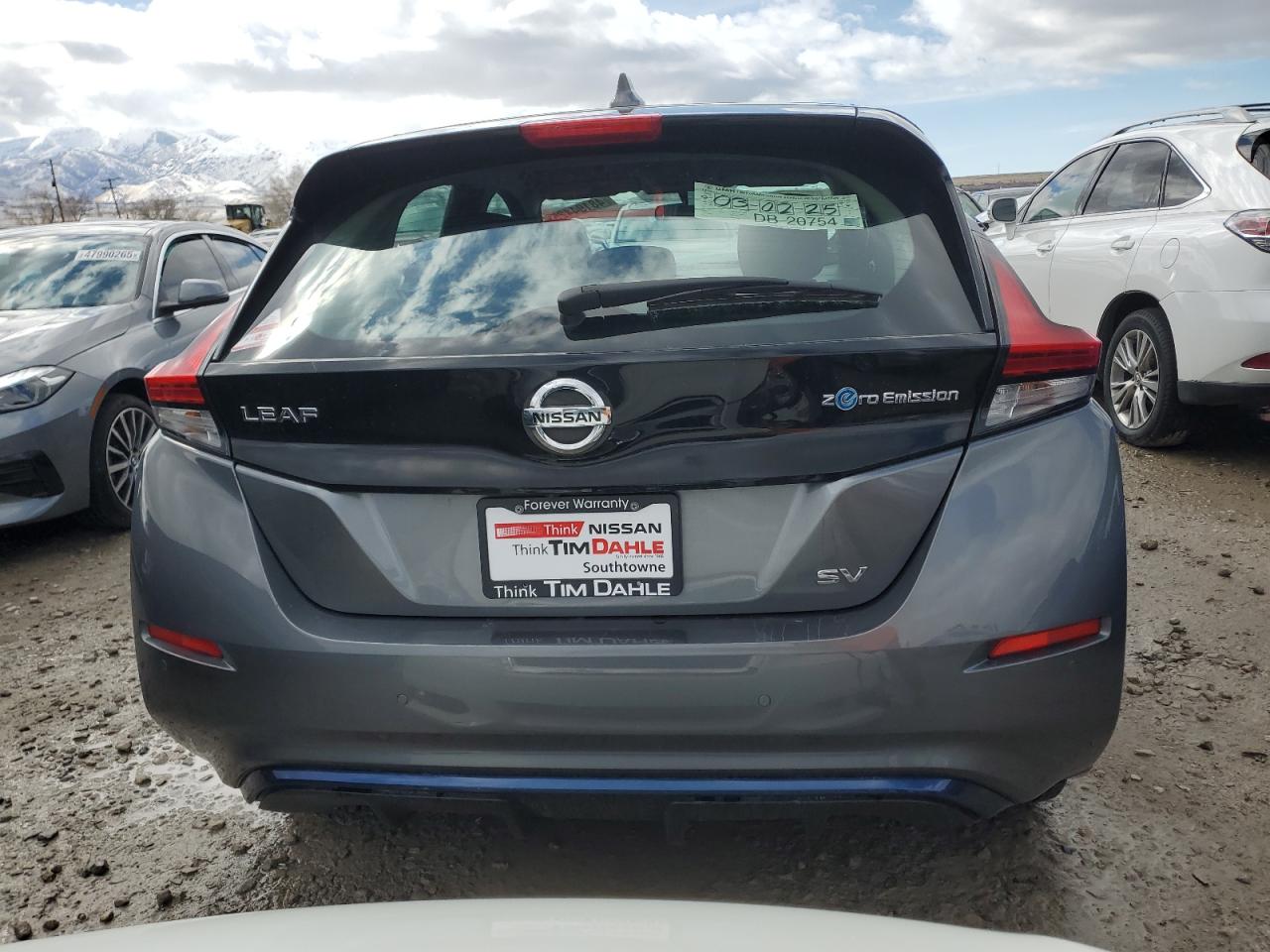 2022 NISSAN LEAF SV VIN:1N4AZ1CV0NC554254