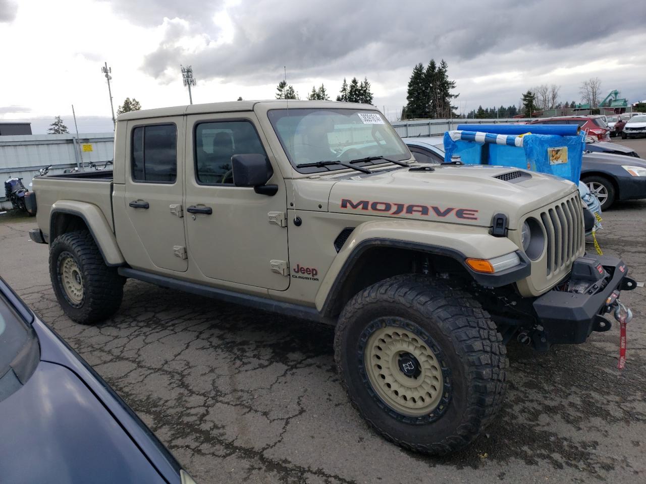 2022 JEEP GLADIATOR MOJAVE VIN:1C3AN55L95X037248