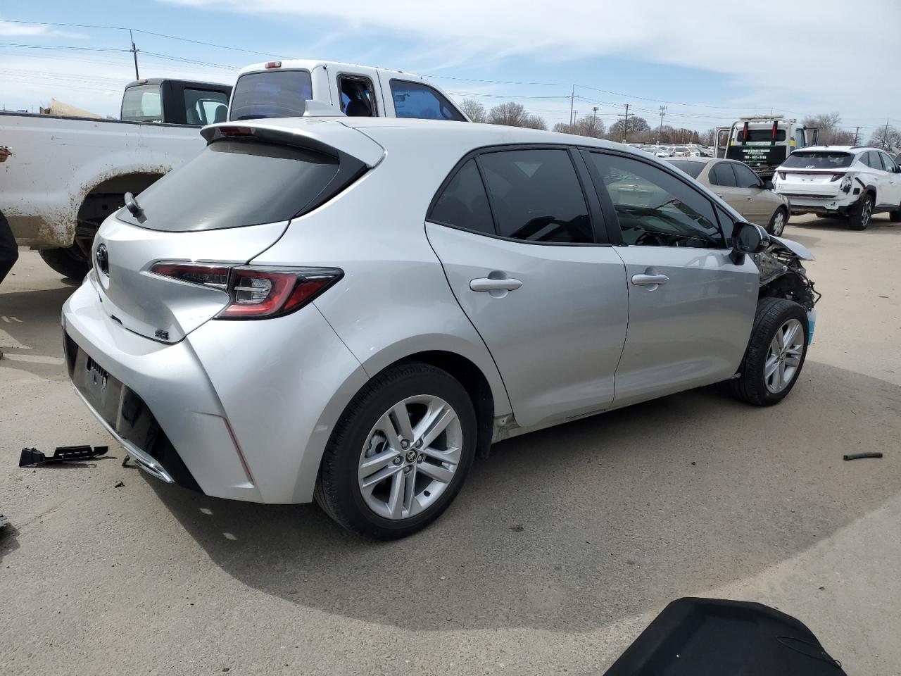 2022 TOYOTA COROLLA SE VIN:JTNB4MBE8N3176017