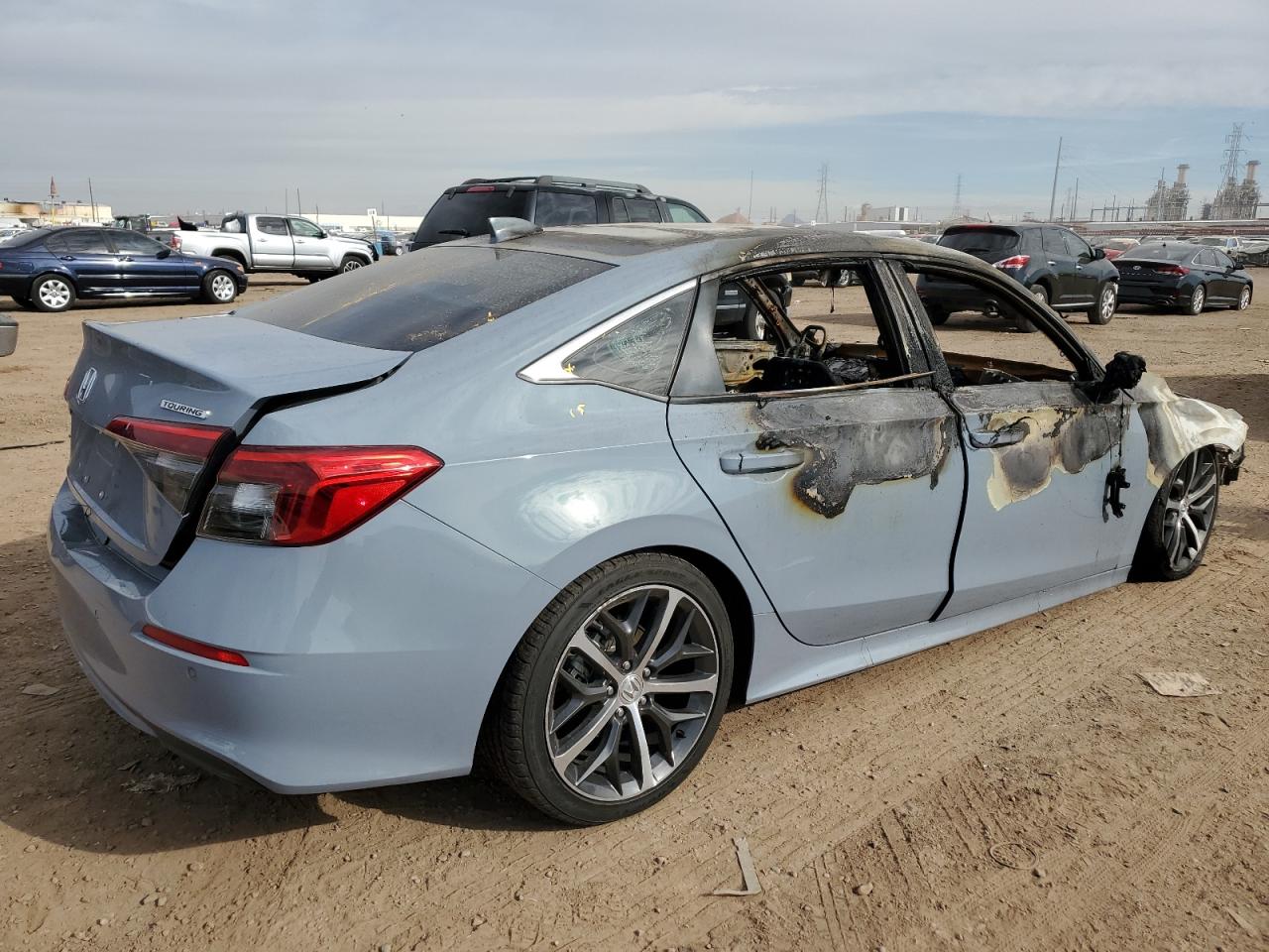 2022 HONDA CIVIC TOURING VIN:2HGFE1F94NH320126