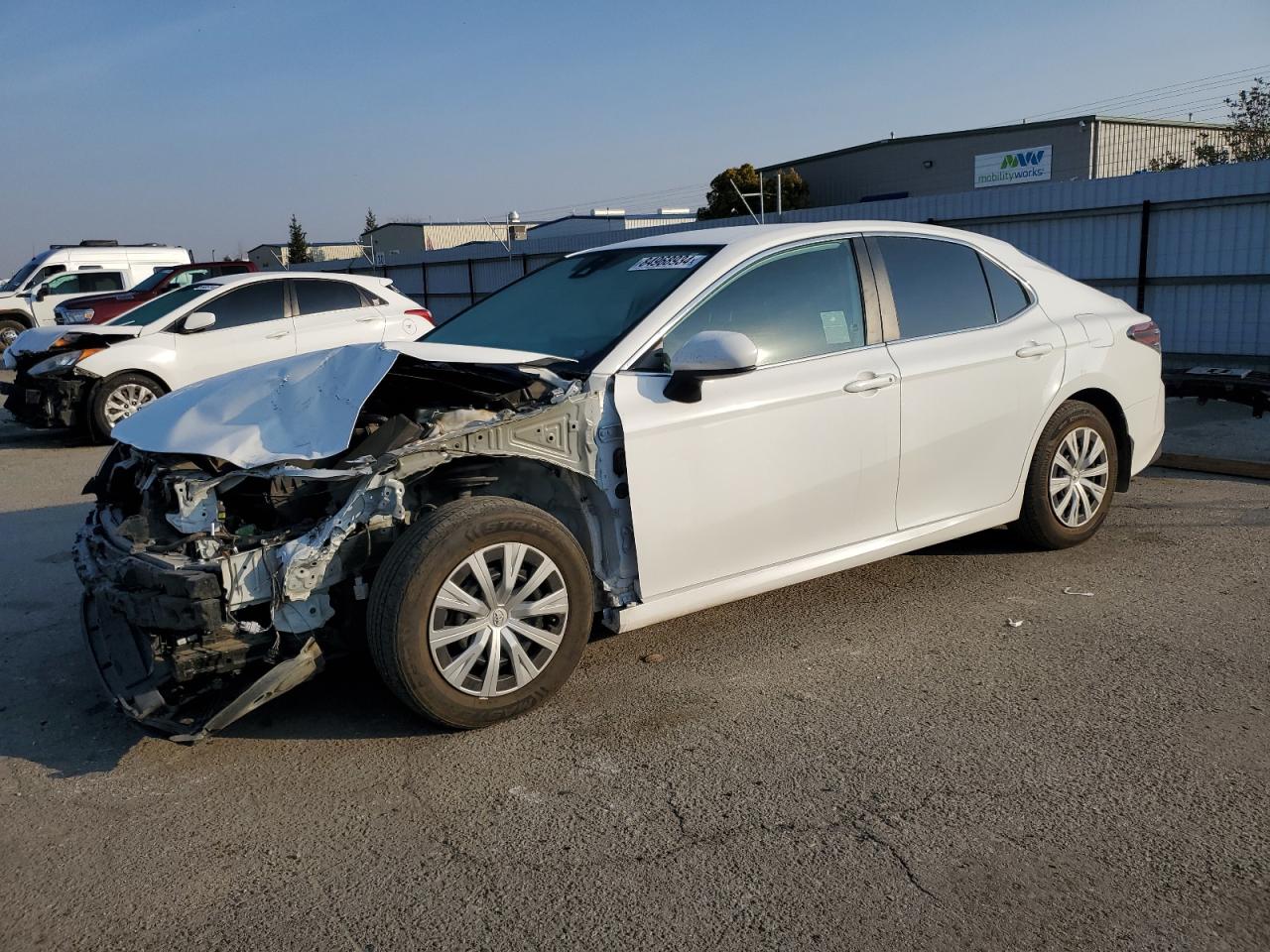 2022 TOYOTA CAMRY LE VIN:4T1C31AK4NU586272