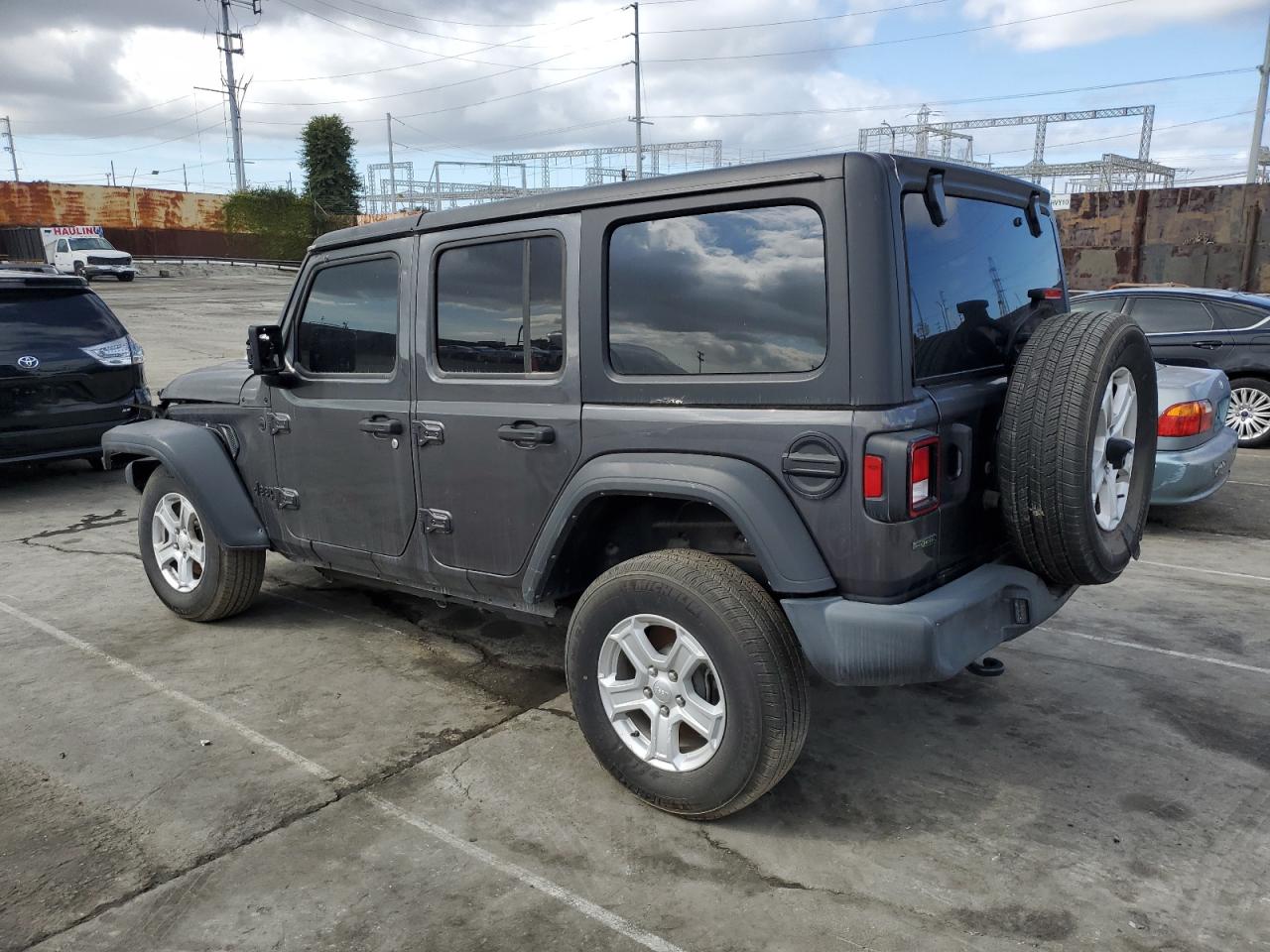 2022 JEEP WRANGLER UNLIMITED SPORT VIN:1C4HJXDM7NW144817