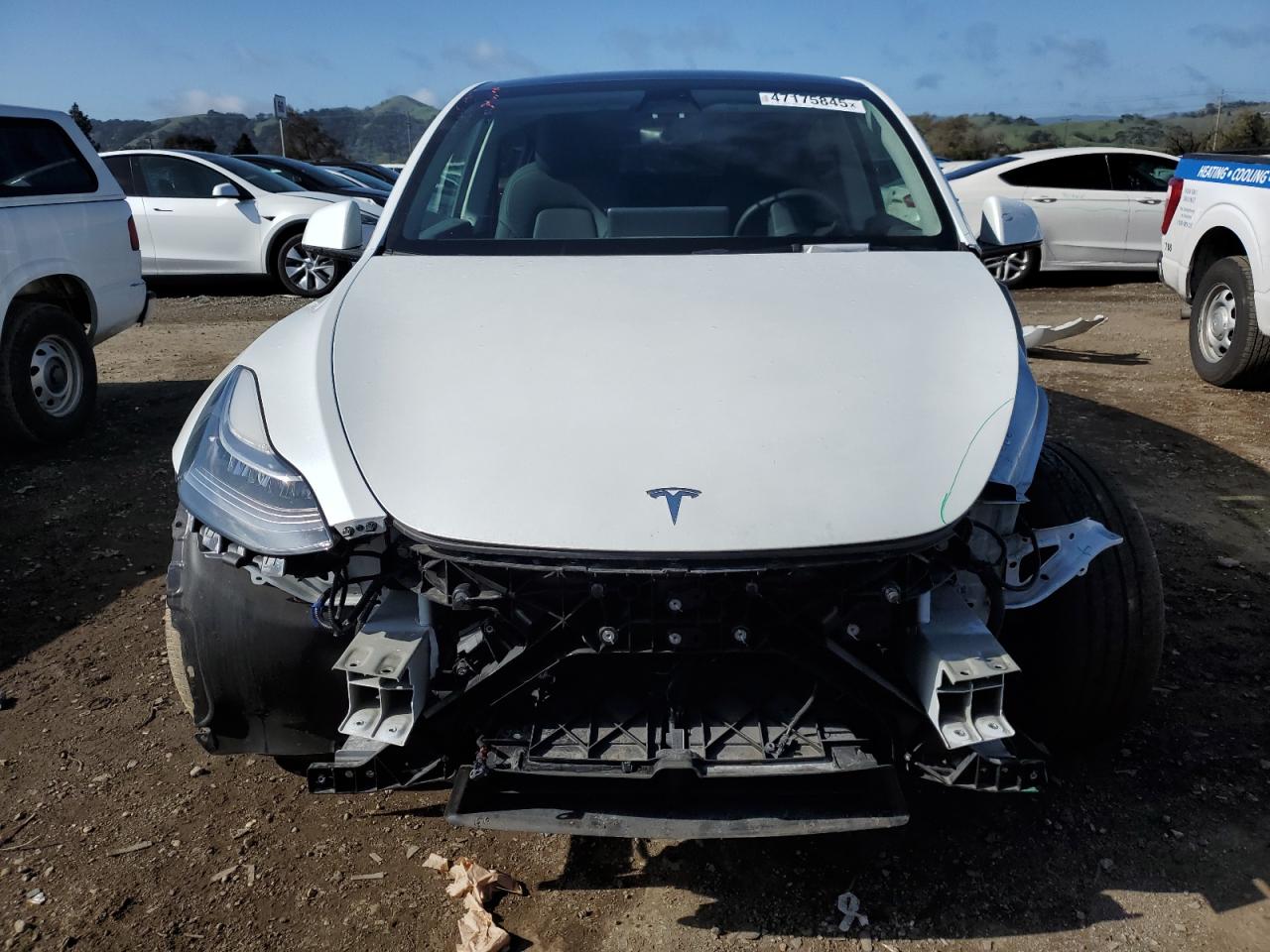 2022 TESLA MODEL Y  VIN:7SAYGDEEXNF494132