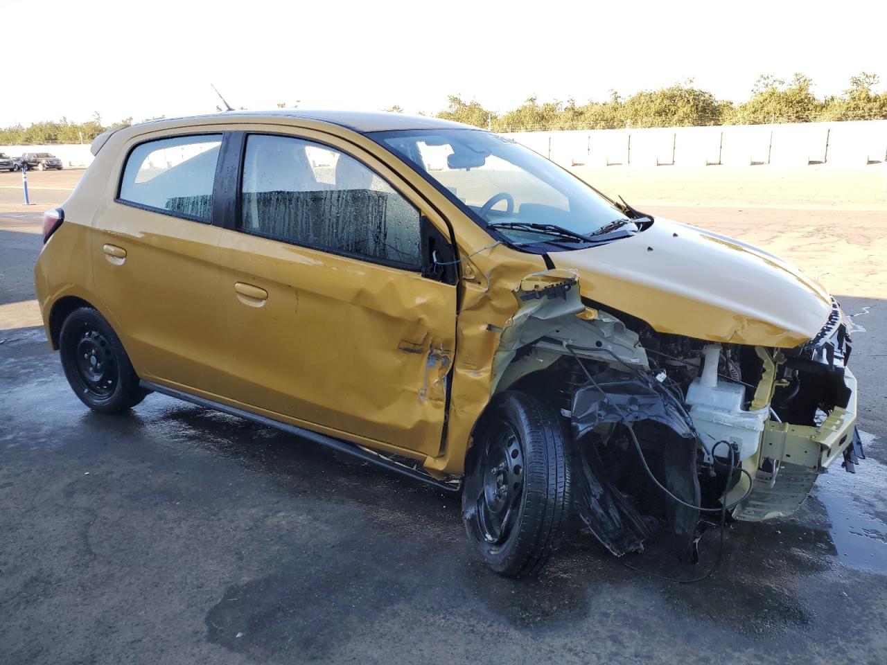 2022 MITSUBISHI MIRAGE ES VIN:ML32AUHJ5NH009430