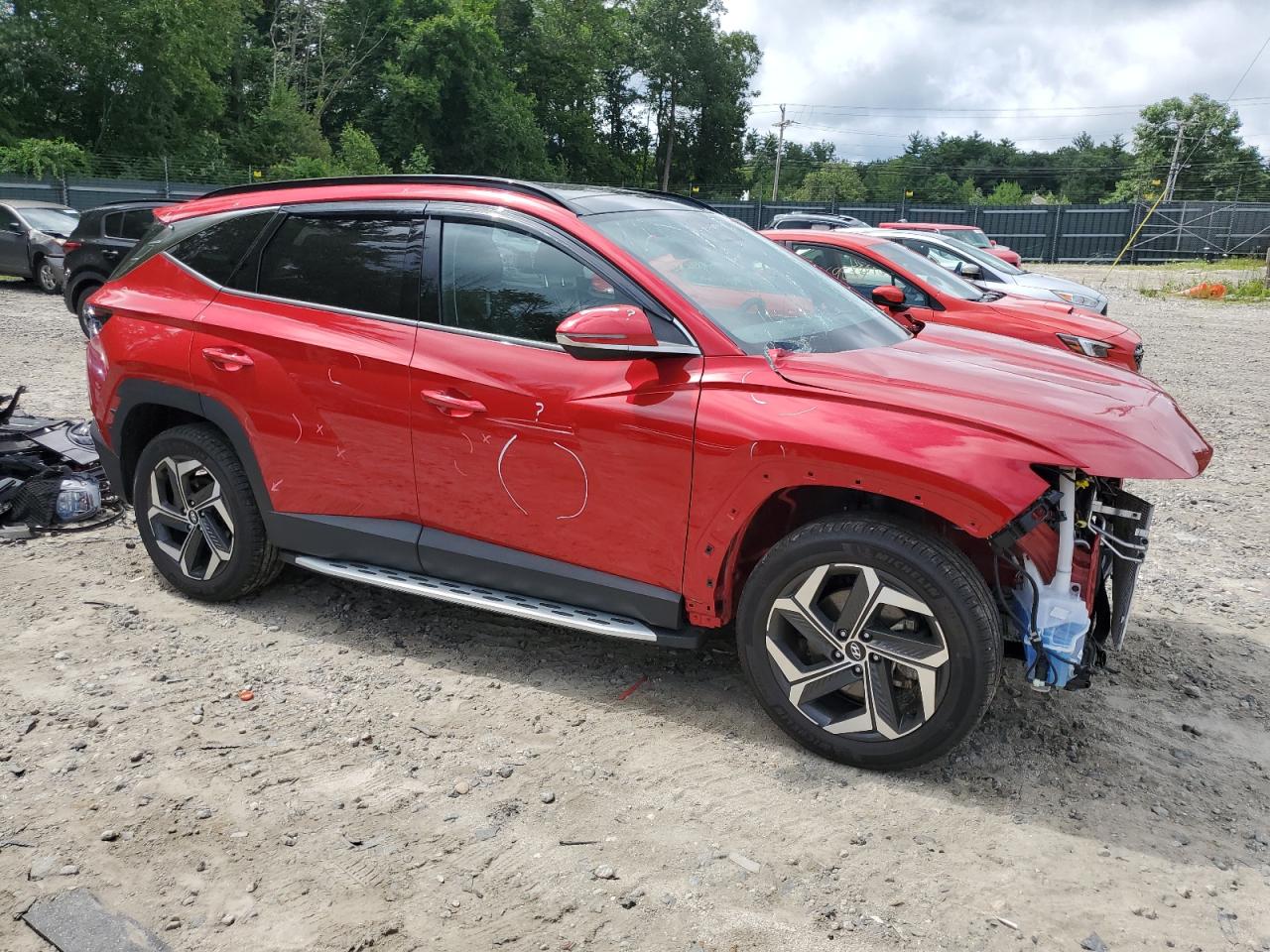 2022 HYUNDAI TUCSON LIMITED VIN:5NMJECAE8NH159745