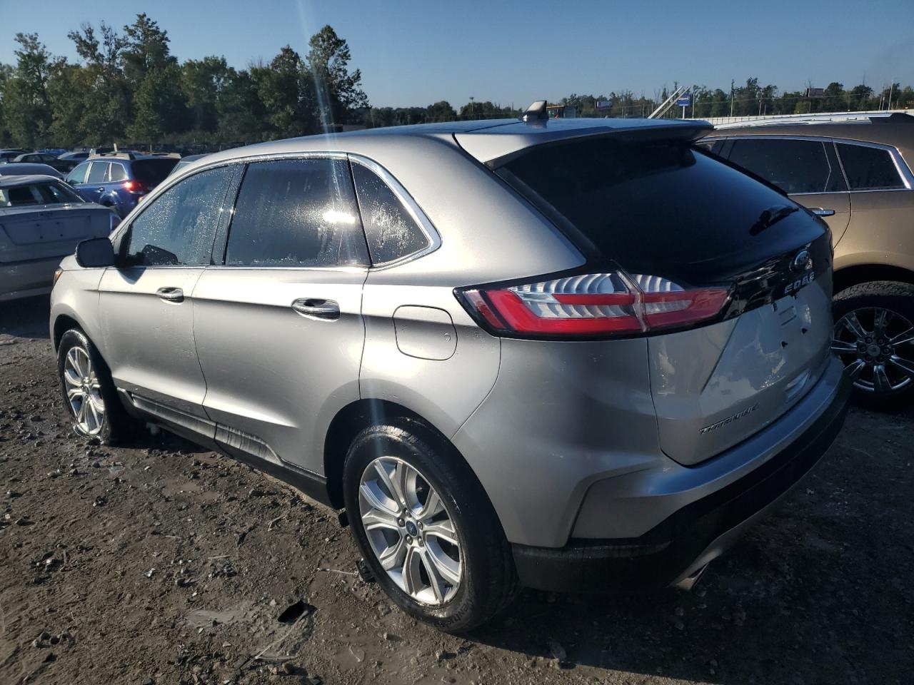 2022 FORD EDGE TITANIUM VIN:2FMPK4K90NBA03333