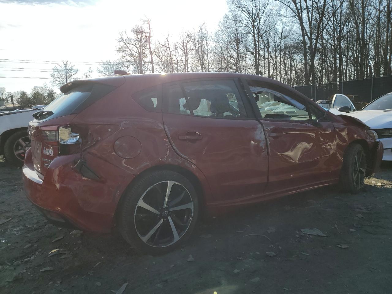 2023 SUBARU IMPREZA SPORT VIN:4S3GTAL6XP3708812