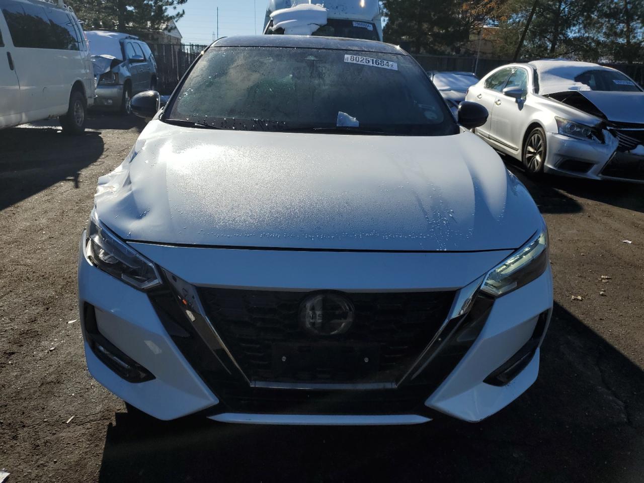 2022 NISSAN SENTRA SR VIN:3N1AB8DV5NY286057