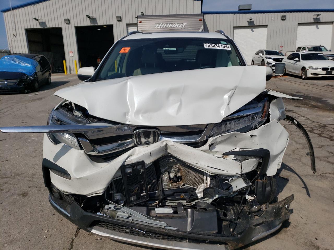 2022 HONDA PILOT TOURING VIN:5FNYF6H64NB054732