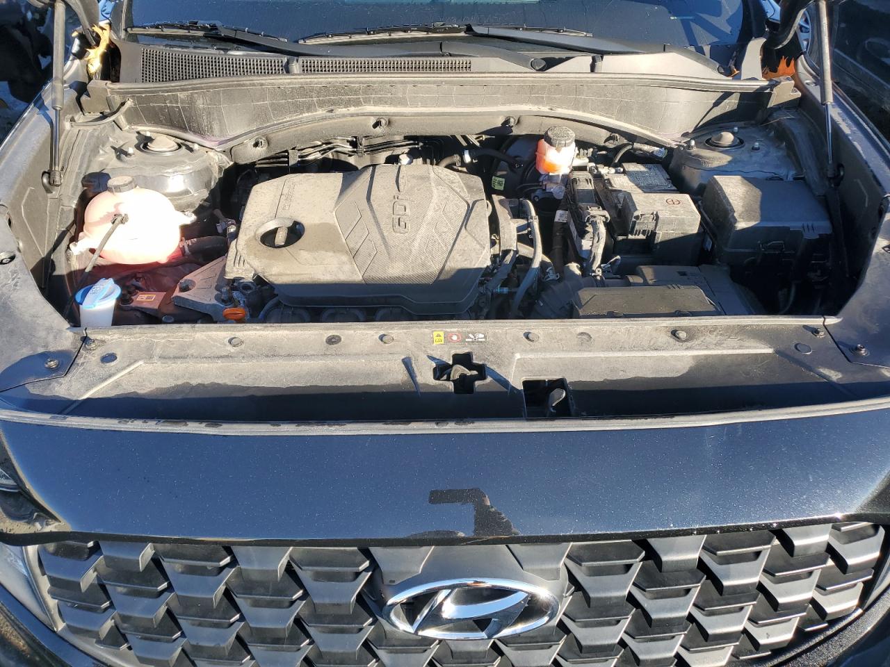 2022 HYUNDAI SANTA FE SEL VIN:5NMS6DAJ0NH385508
