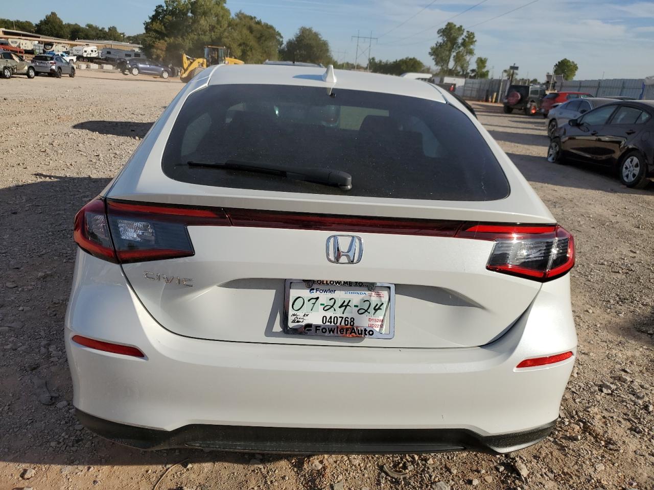 2024 HONDA CIVIC LX VIN:19XFL2H52RE036063