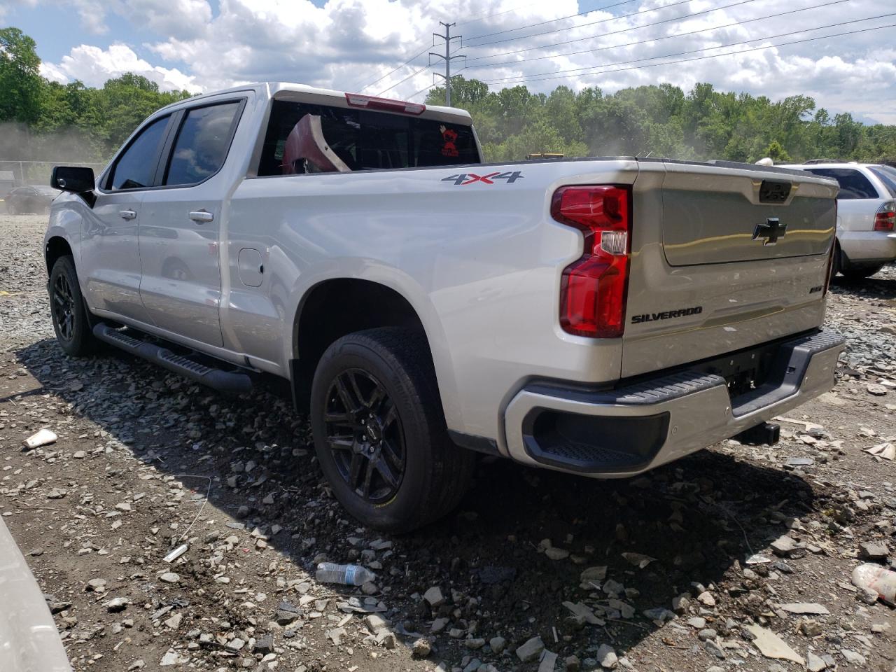 2022 CHEVROLET SILVERADO LTD K1500 RST VIN:3GCUYEED2NG105676