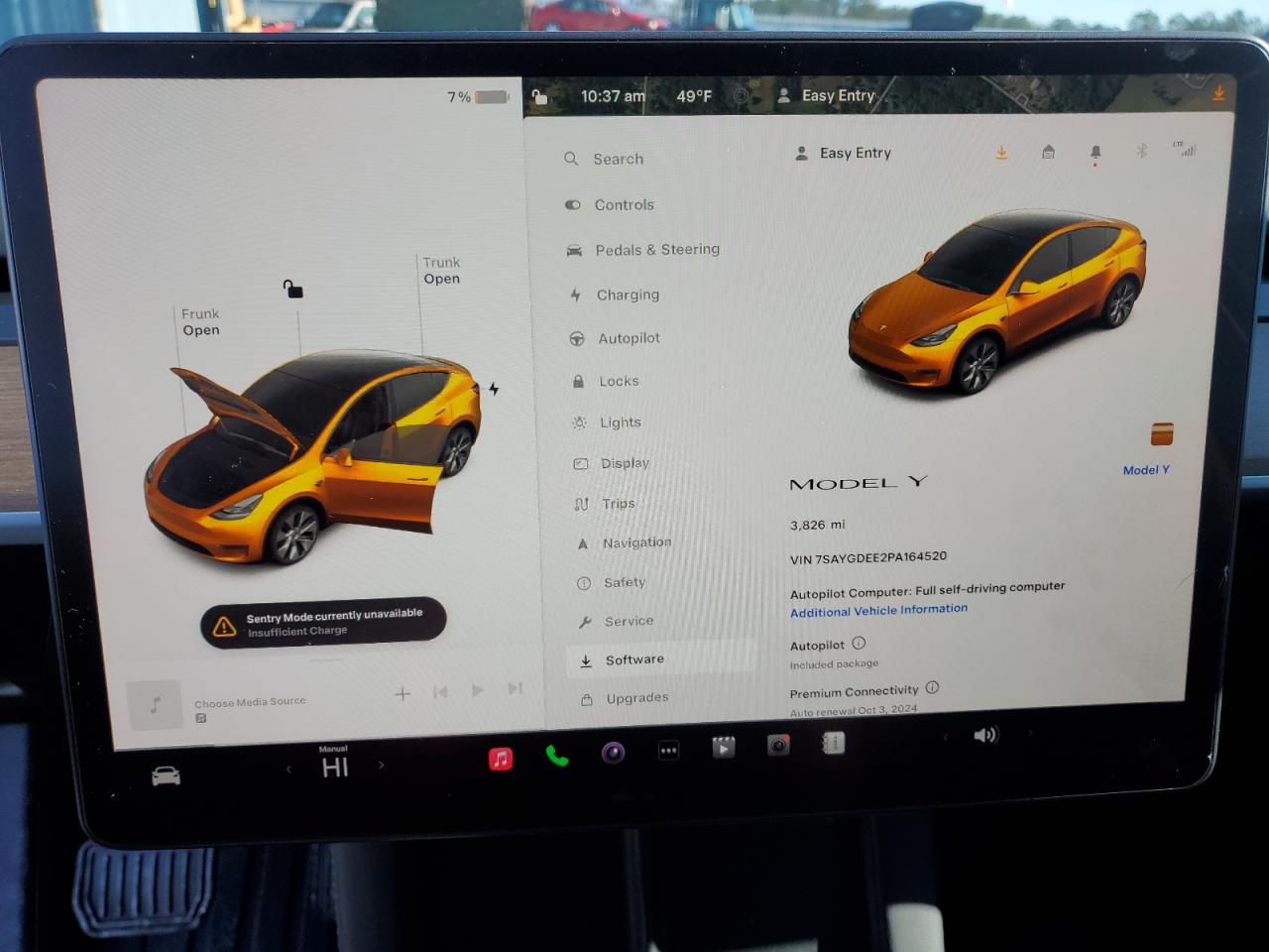 2023 TESLA MODEL Y  VIN:WDDHF5KBXCA573490