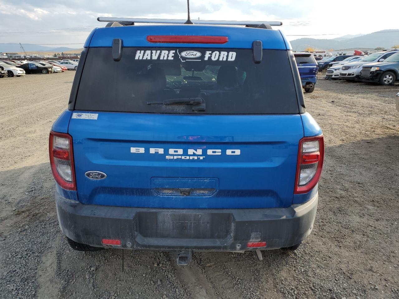 2022 FORD BRONCO SPORT BIG BEND VIN:3FMCR9B66NRD35095