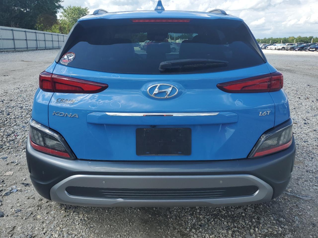 2022 HYUNDAI KONA LIMITED VIN:KM8K53A35NU789035