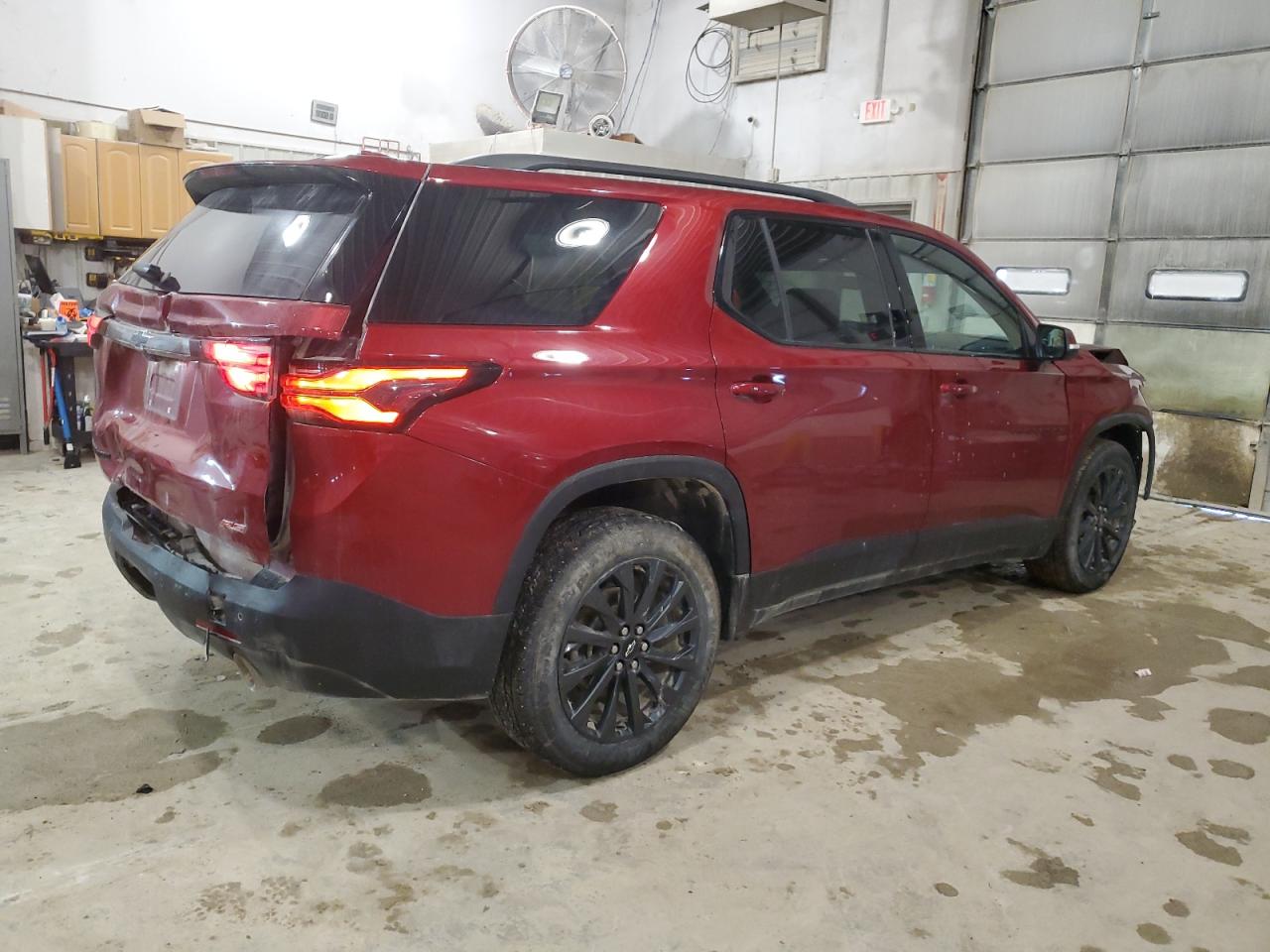 2022 CHEVROLET TRAVERSE RS VIN:1GNEVJKW3NJ132404