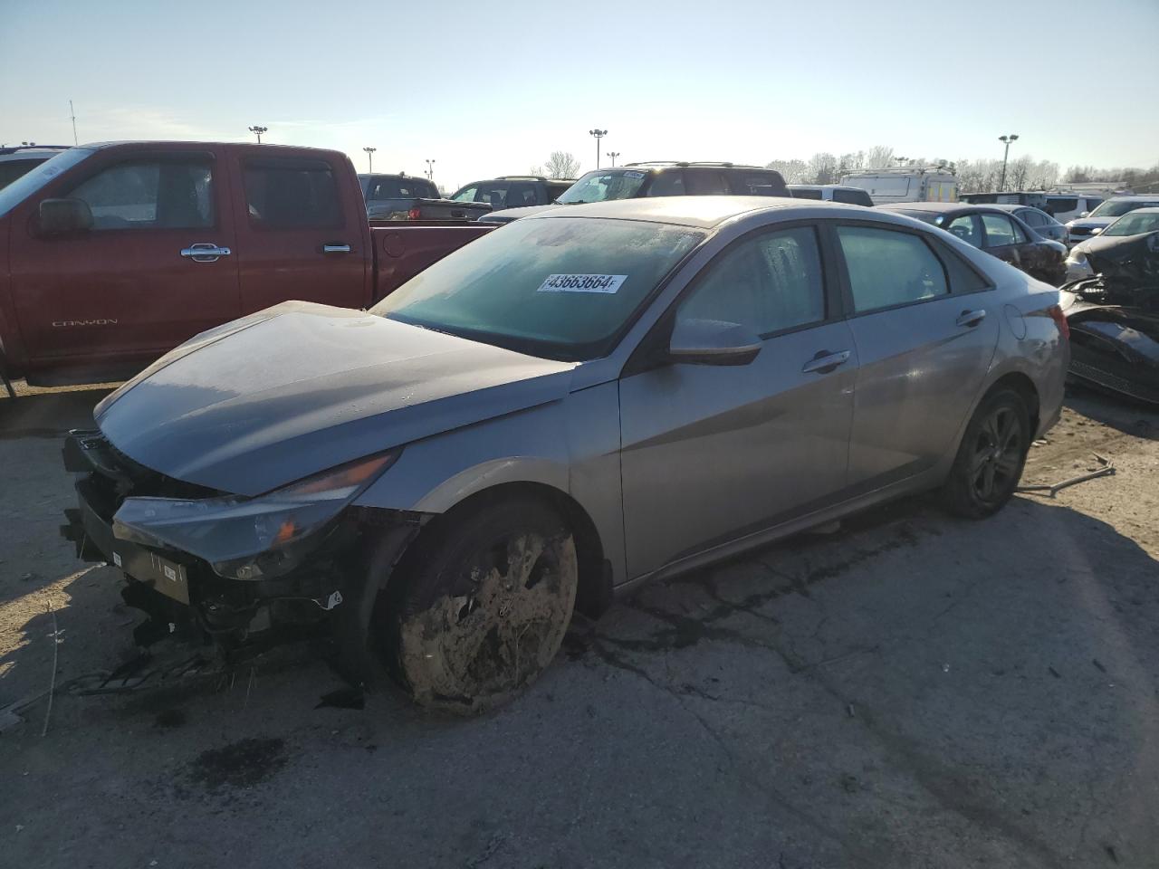 2023 HYUNDAI ELANTRA BLUE VIN:KMHLM4AJ3PU069182