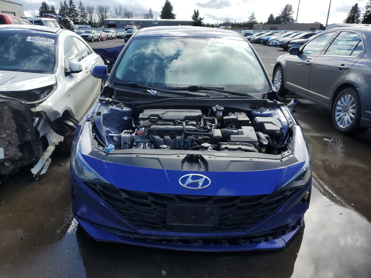 2022 HYUNDAI ELANTRA SEL VIN:5NPLS4AG4NH053109