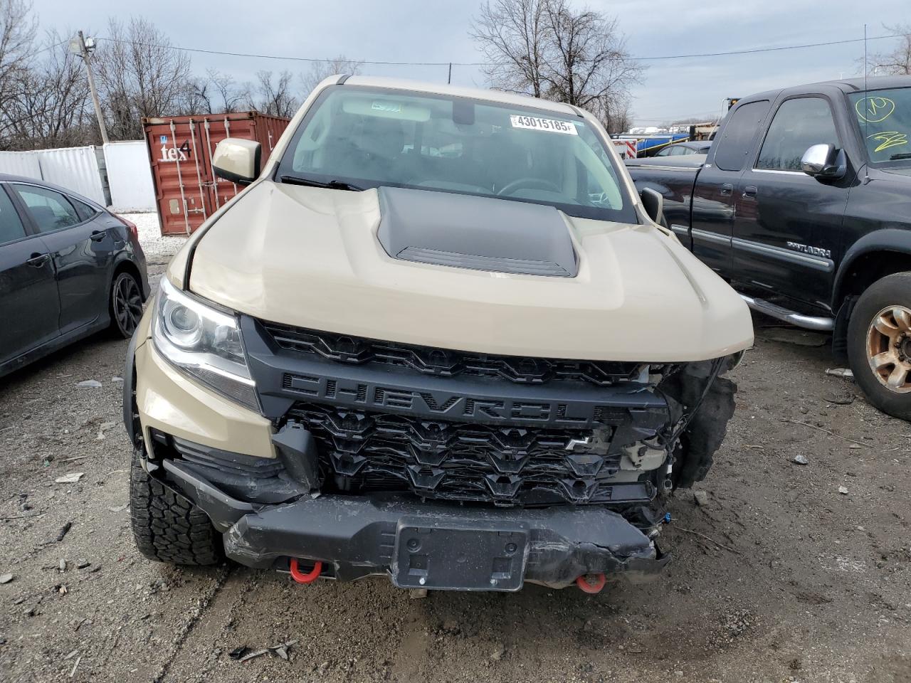 2022 CHEVROLET COLORADO ZR2 VIN:1GCGTEEN9N1138340