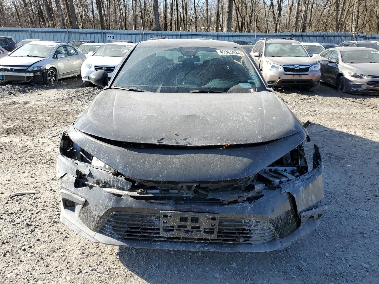 2022 HONDA CIVIC SI VIN:2HGFE1E52NH477328