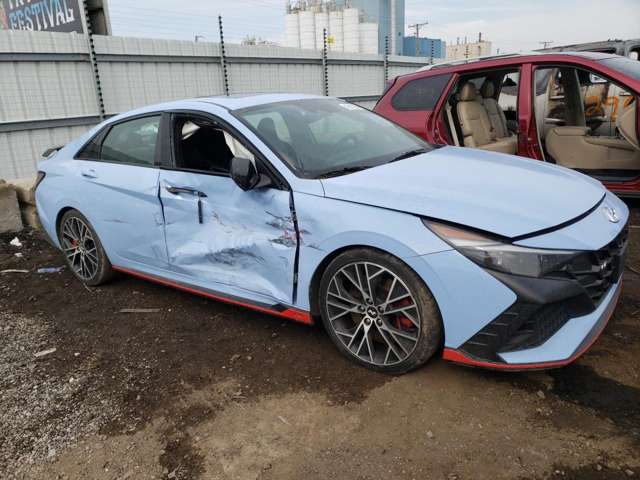2022 HYUNDAI ELANTRA N  VIN:KMHLW4AK0NU002314
