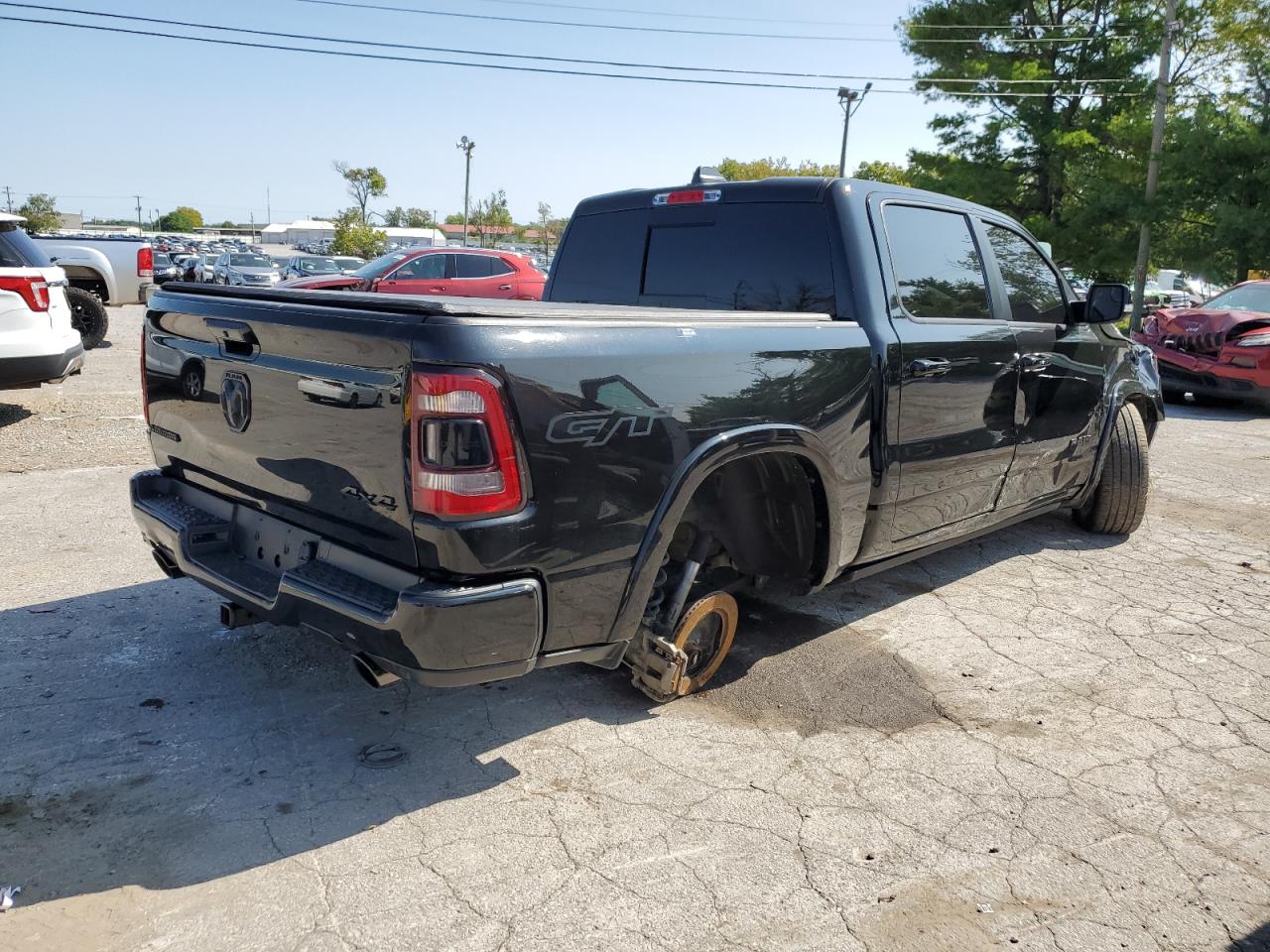 2022 RAM 1500 LARAMIE VIN:1C6SRFJT5NN146762