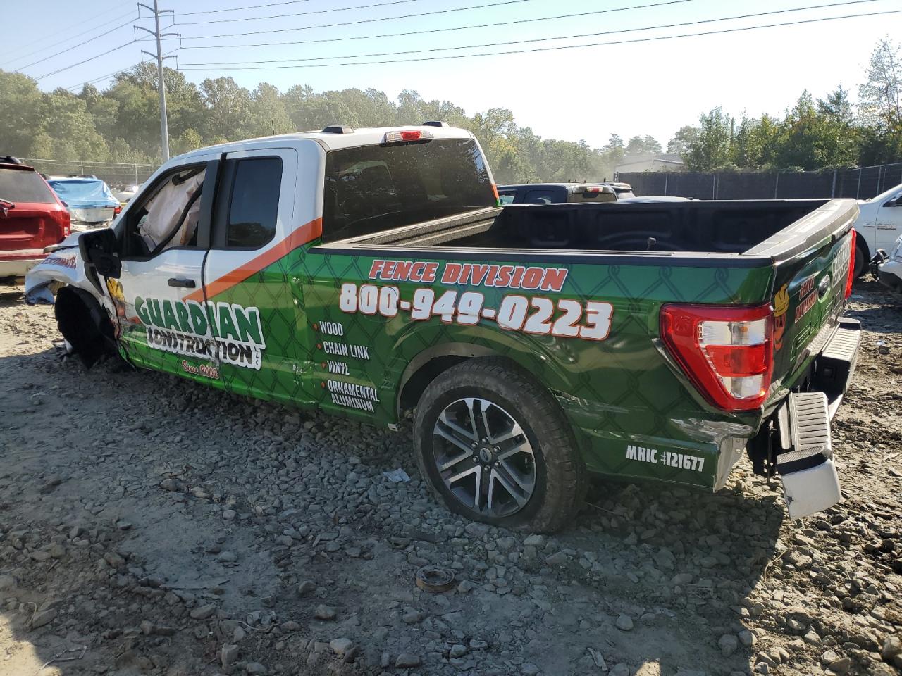 2023 FORD F150 SUPER CAB VIN:1FTEX1CP7PKE67236