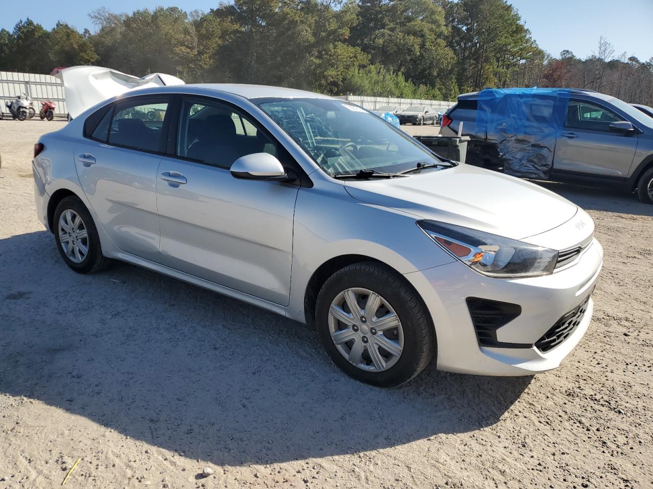 2022 KIA RIO LX VIN:3KPA24AD0NE447594