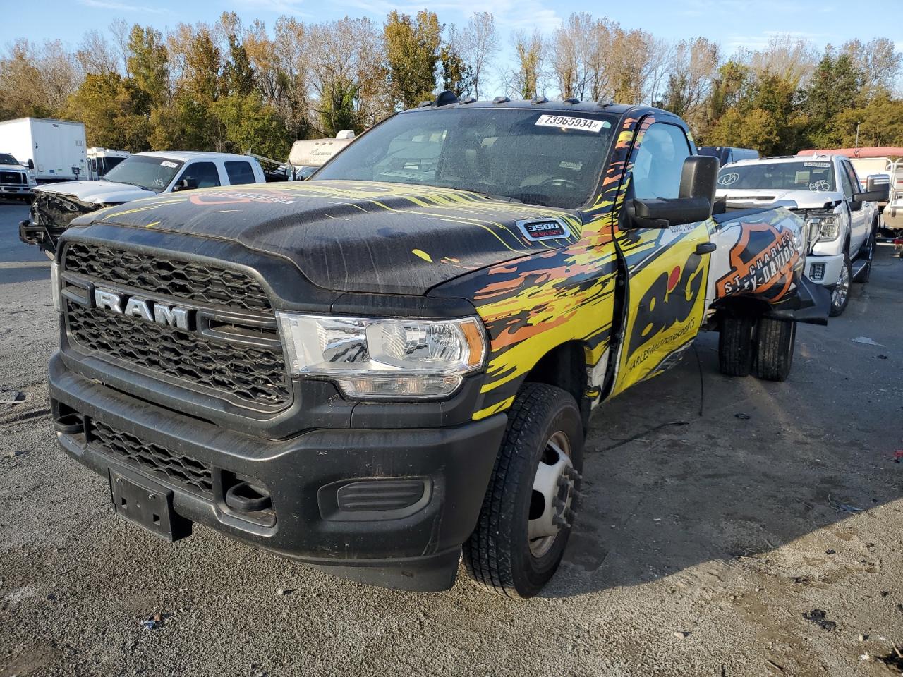 2022 RAM 3500 TRADESMAN VIN:3C63RRAL9NG294315