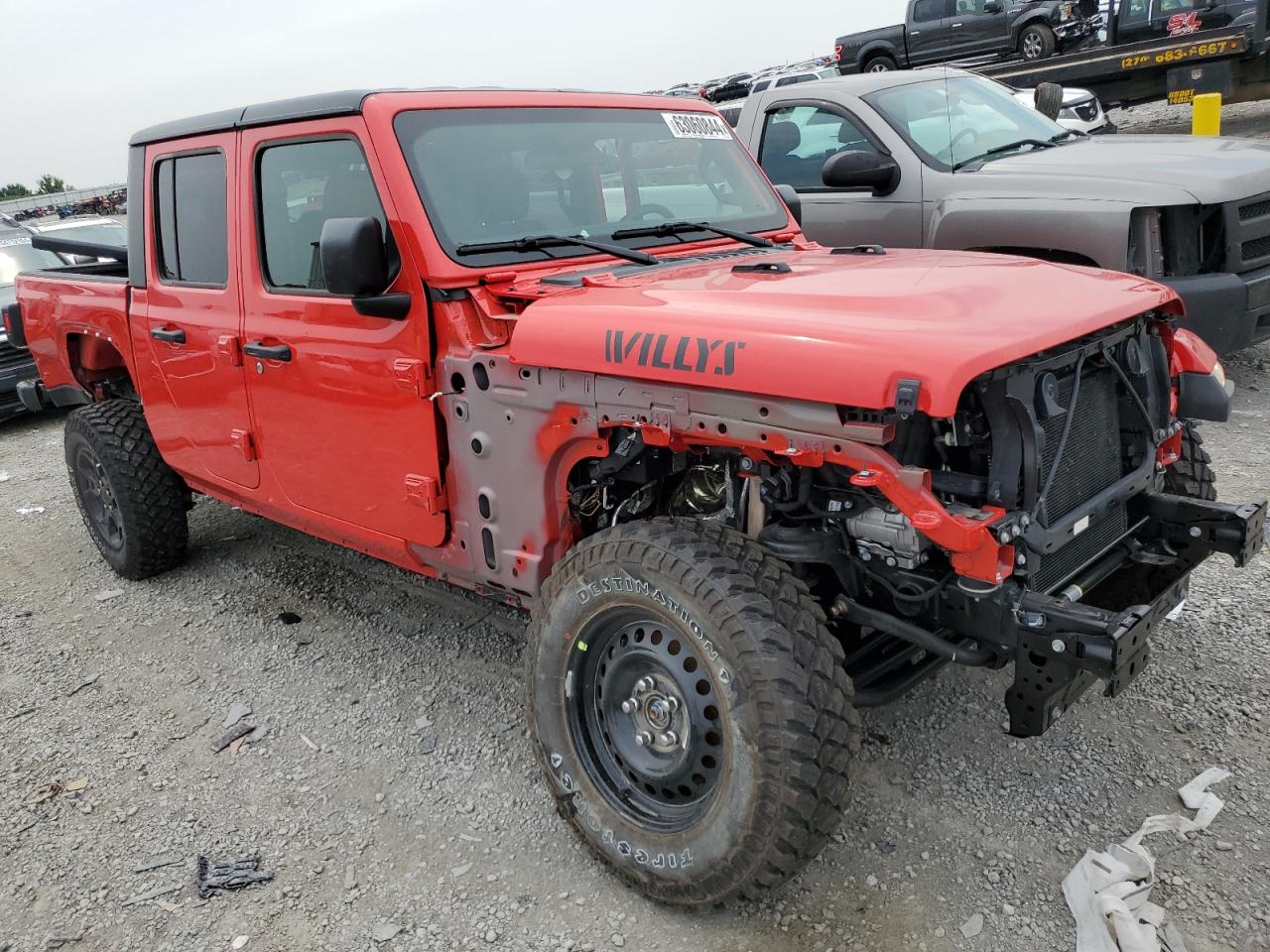 2023 JEEP GLADIATOR SPORT VIN:1C6HJTAG2PL571521