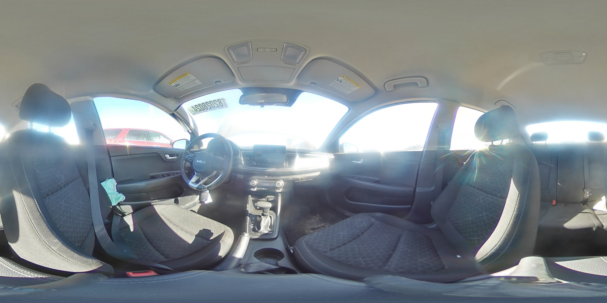 2023 KIA RIO LX VIN:3KPA24ADXPE617141