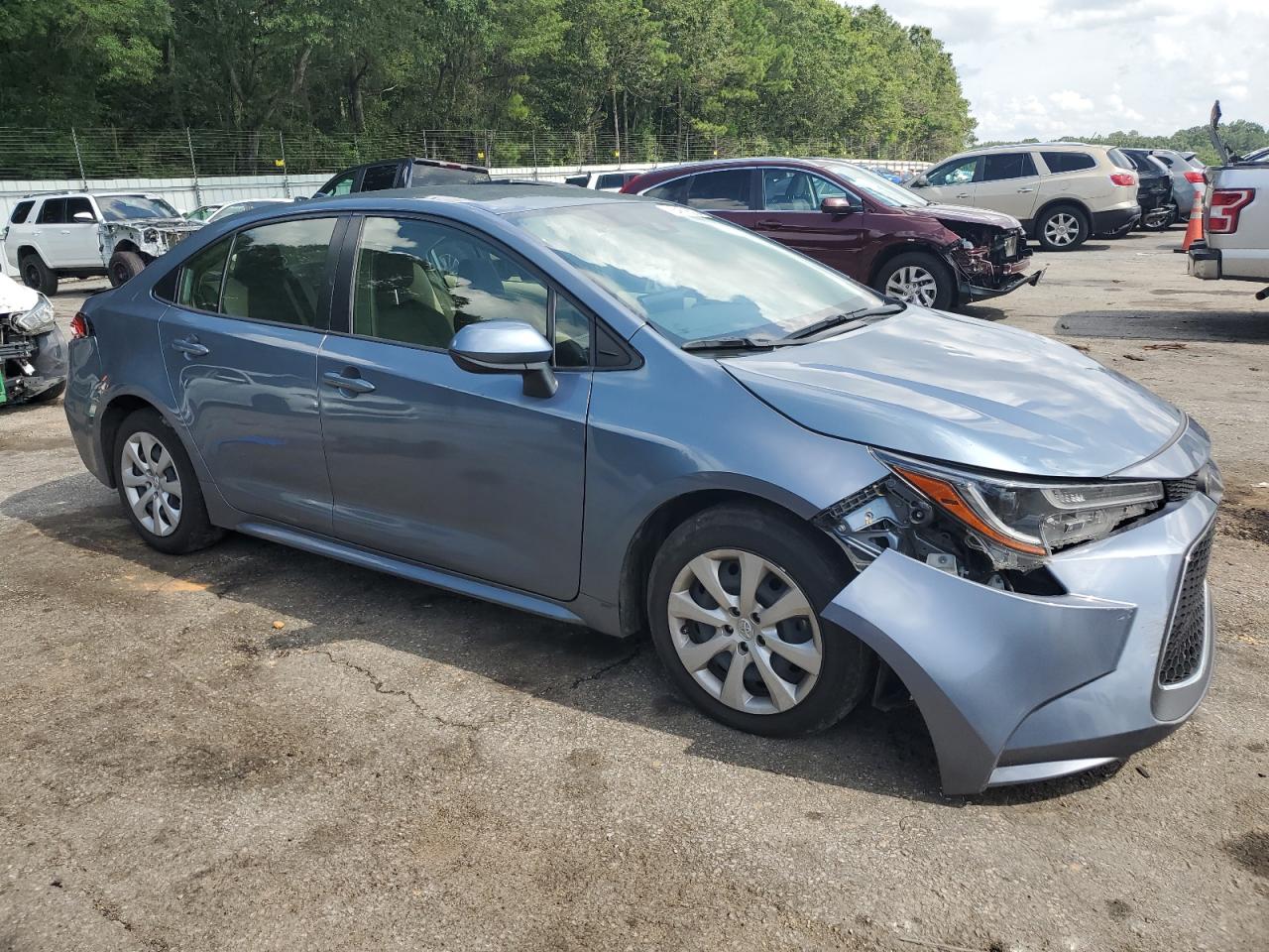 2022 TOYOTA COROLLA LE VIN:JTDEPMAE9N3002225