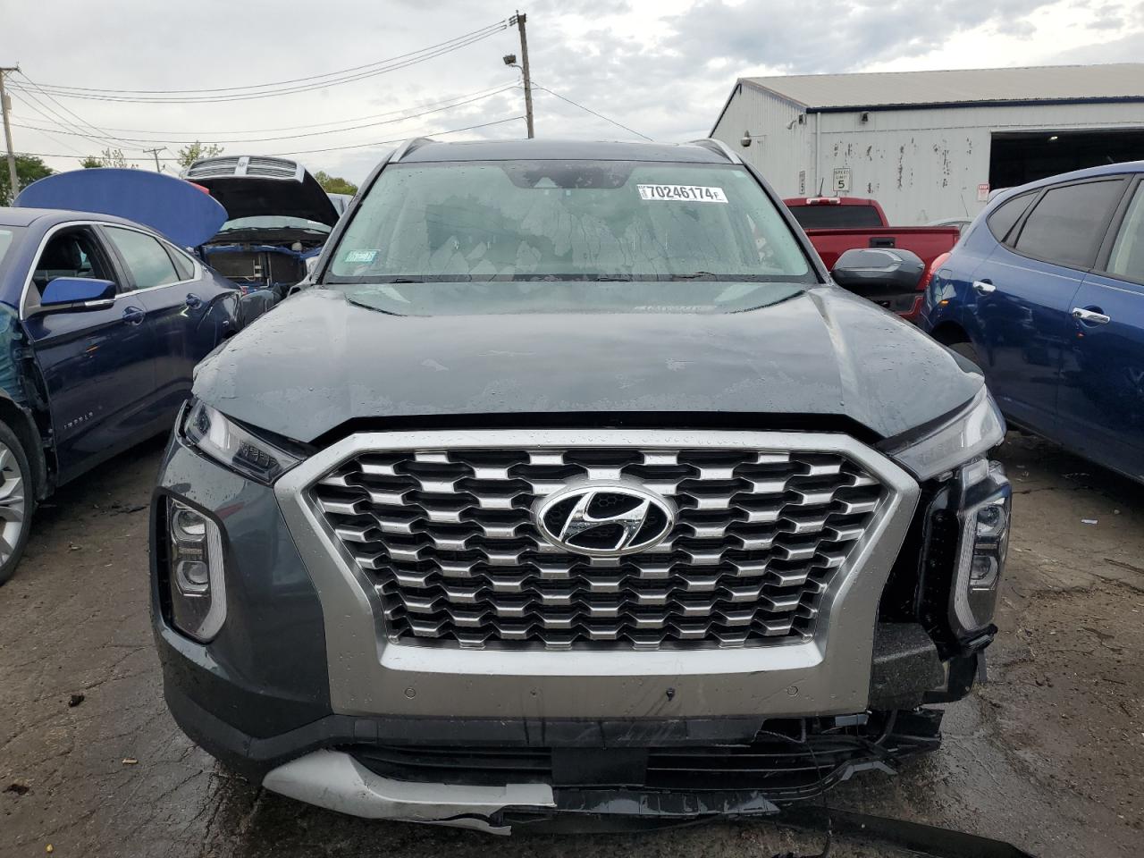 2022 HYUNDAI PALISADE SEL VIN:KM8R4DHE7NU344732