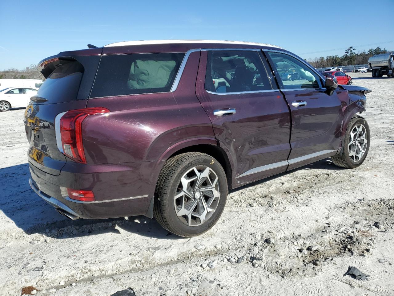 2022 HYUNDAI PALISADE CALLIGRAPHY VIN:KM8R74HE3NU420616