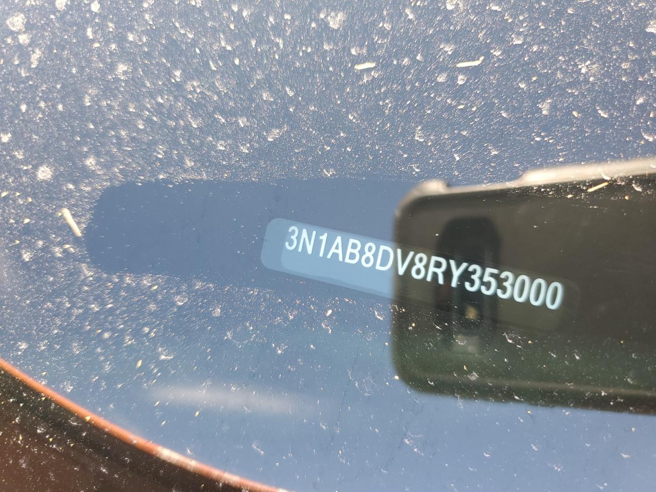 2024 NISSAN SENTRA SR VIN:3N1AB8DV8RY353000