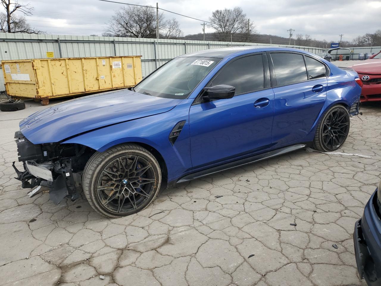 2023 BMW M3 COMPETITION VIN:WBS43AY07PFP64172