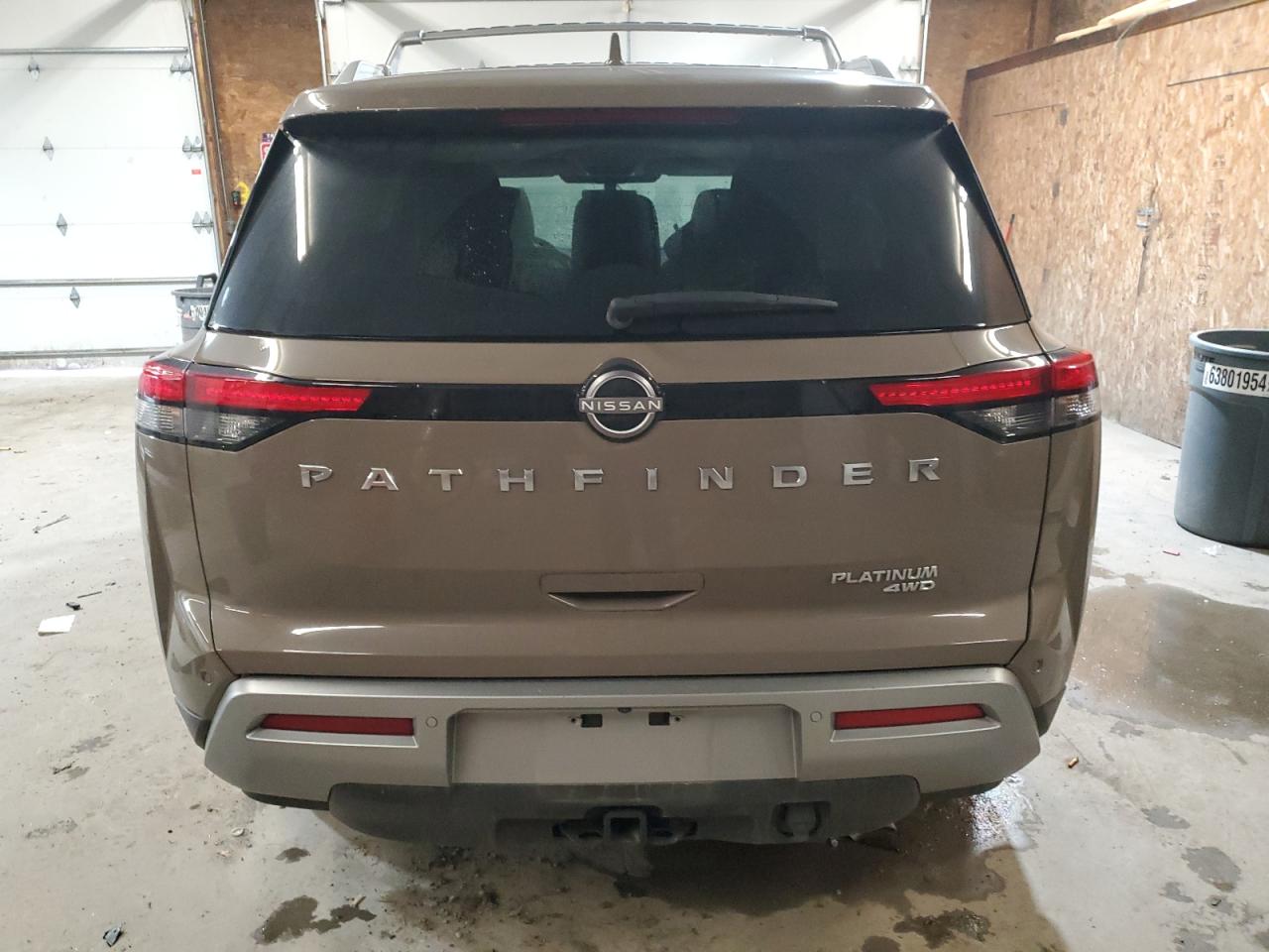 2023 NISSAN PATHFINDER PLATINUM VIN:5N1DR3DK8PC244312