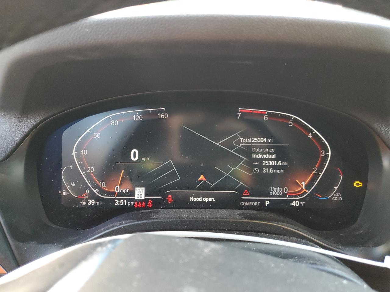 2022 BMW X3 XDRIVE30I VIN:5UX53DP00N9M55796