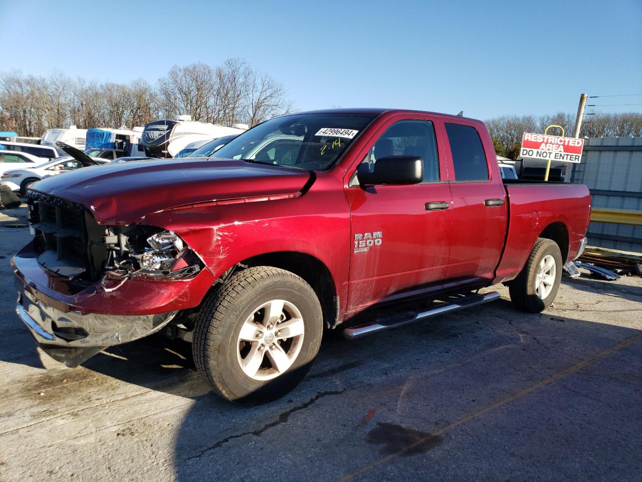 2023 RAM 1500 CLASSIC TRADESMAN VIN:1C6RR6FG2PS536619