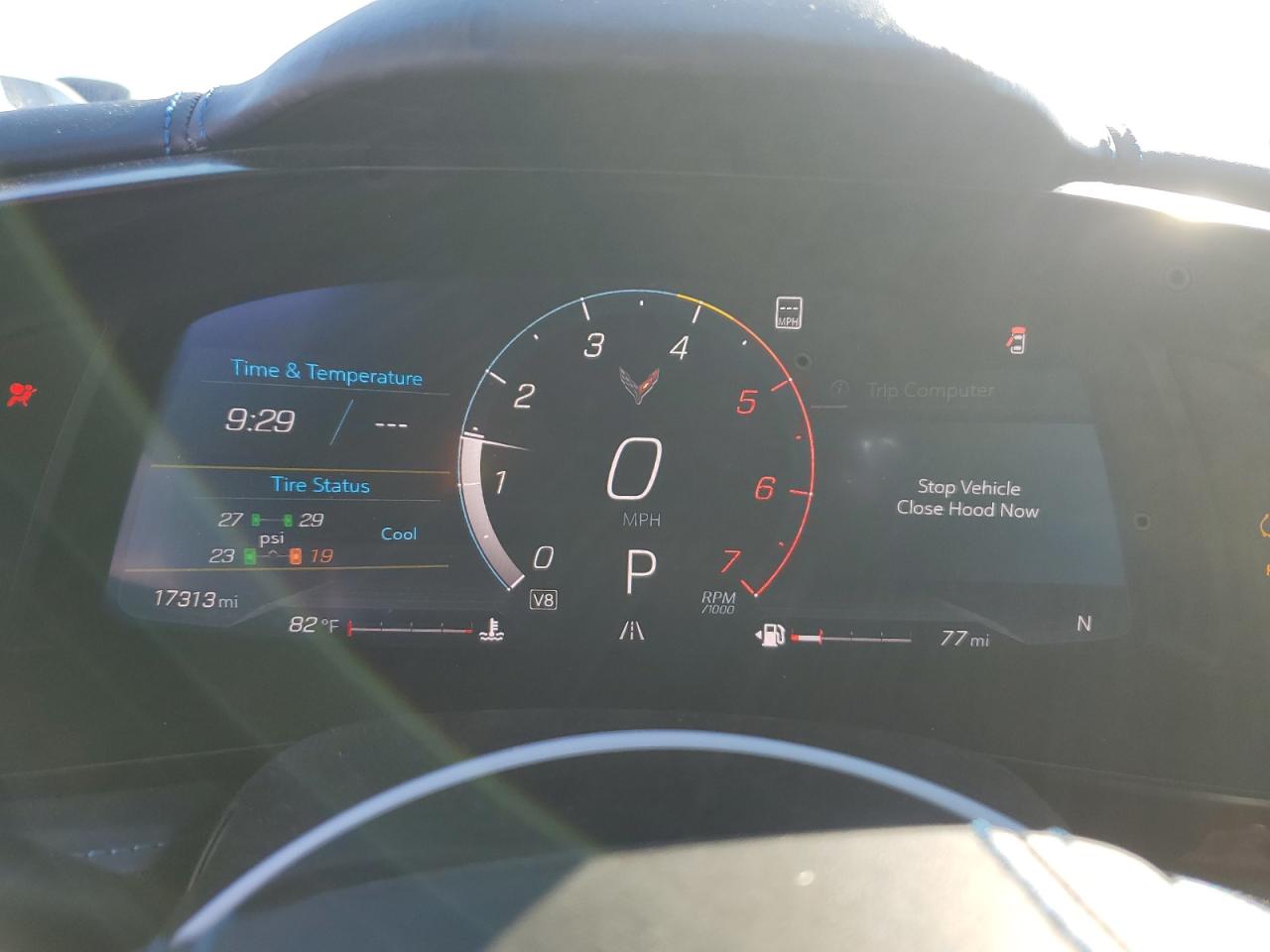 2022 CHEVROLET CORVETTE STINGRAY 3LT VIN:1G1YC2D44N5103685