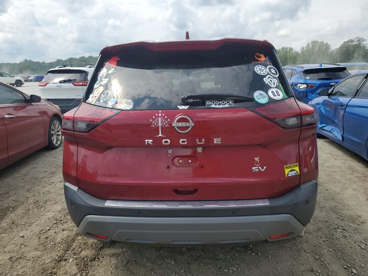 2022 NISSAN ROGUE SV VIN:5N1BT3BA6NC672881